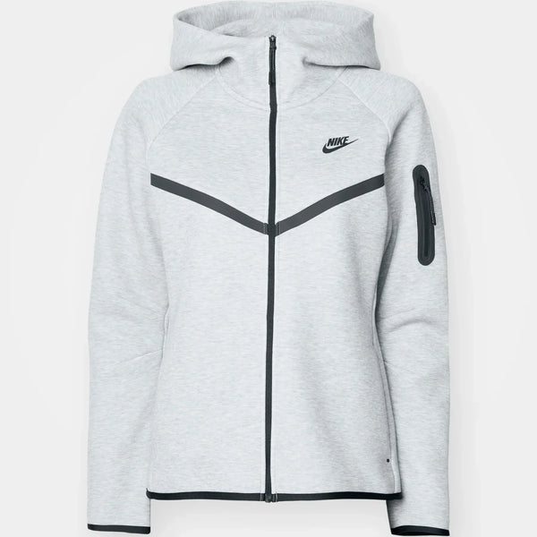 Nike Tech Fleece Zippé Gris
