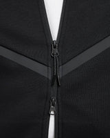 Nike Tech Fleece Zippé Noir