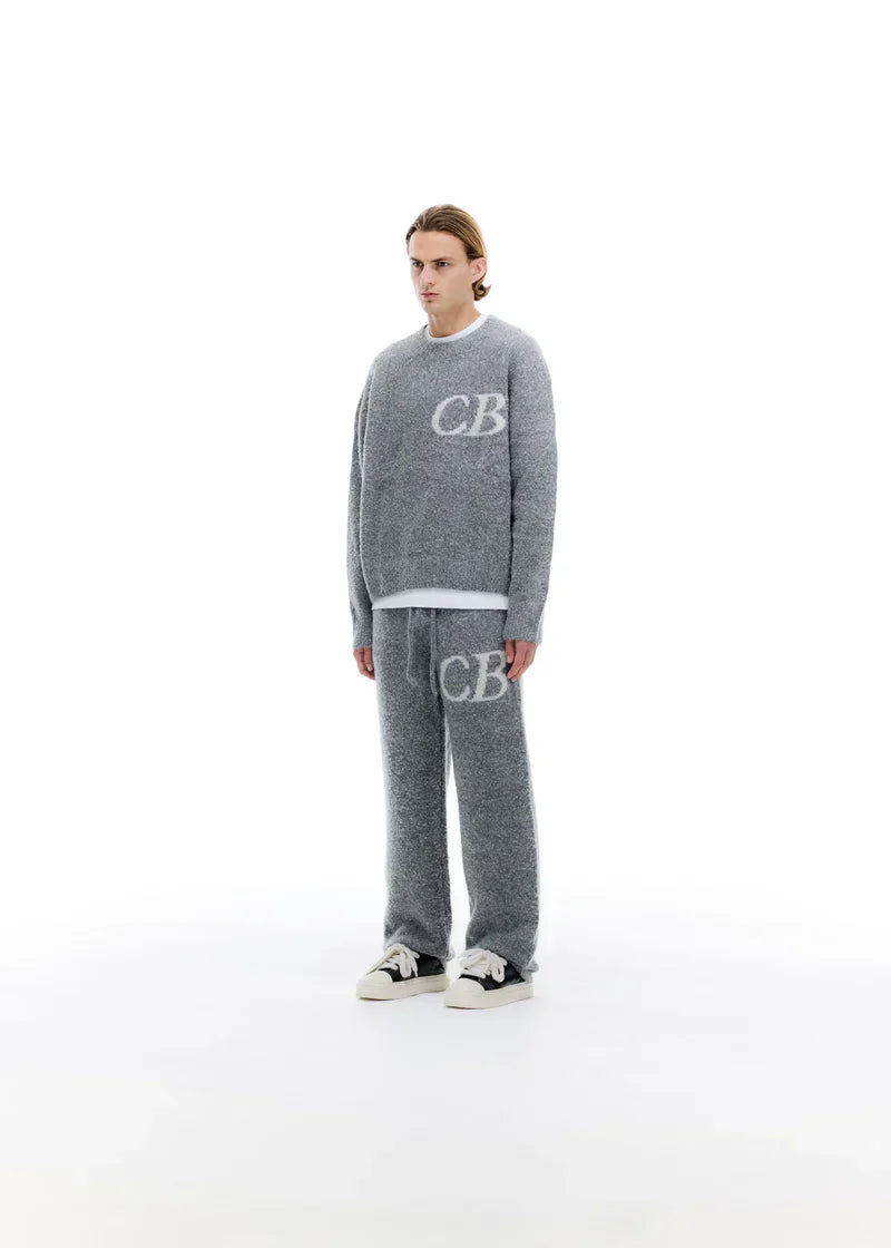 Pull CB Logo Knit Gris