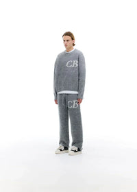 Pull CB Logo Knit Gris