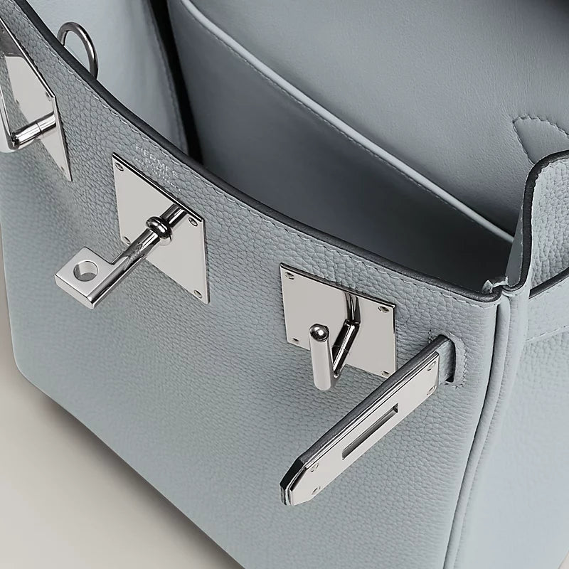 Hac a Dos PM backpack Bleu Glacier Hermes