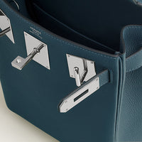 Hac a Dos PM backpack Bleu Tempête Hermes