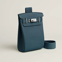 Hac a Dos PM backpack Bleu Tempête Hermes