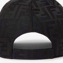 Casquette de baseball en nylon FF jacquard noir