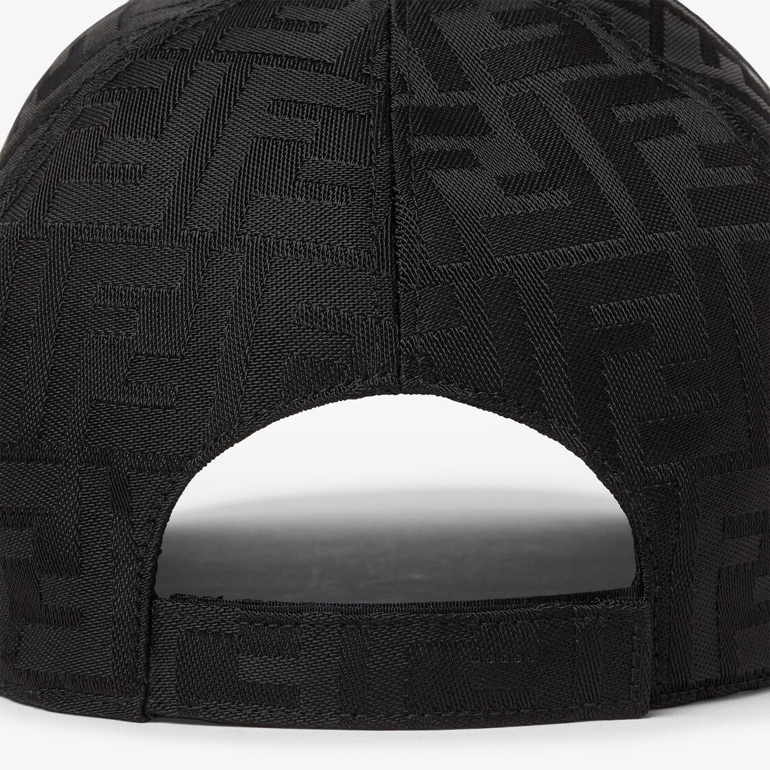 Casquette de baseball en nylon FF jacquard noir