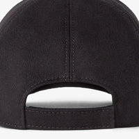Casquette de baseball en coton noir