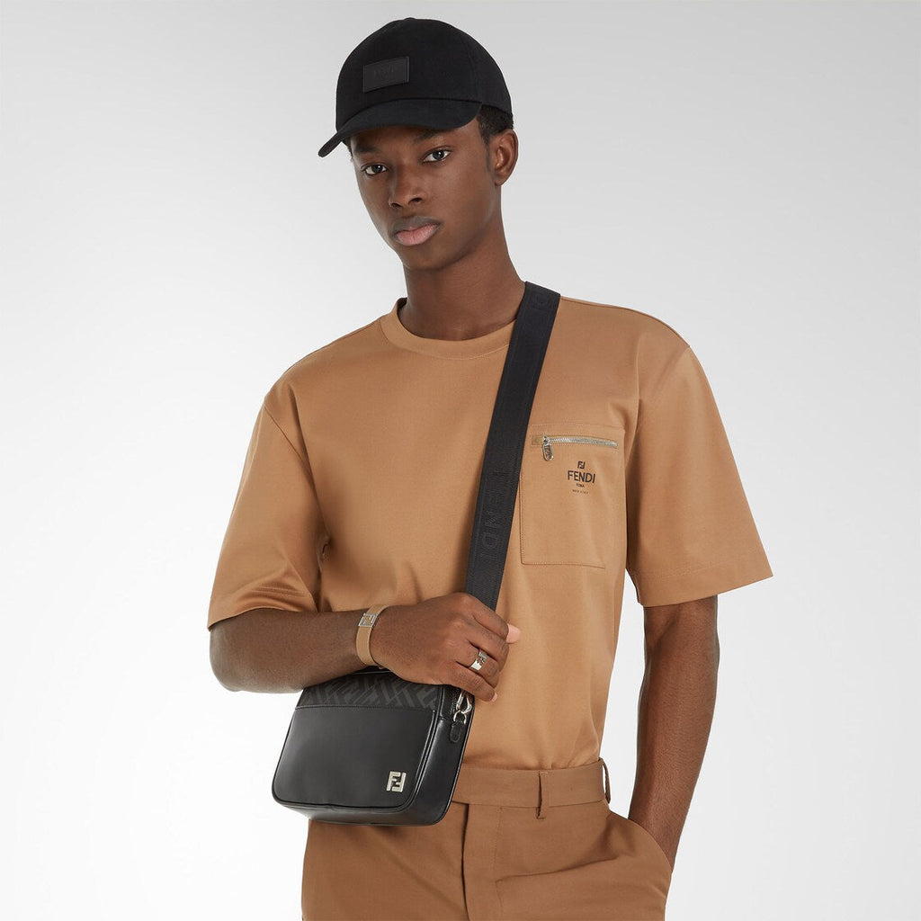 Casquette de baseball en coton noir