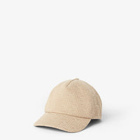 Casquette de baseball en coton FF beige