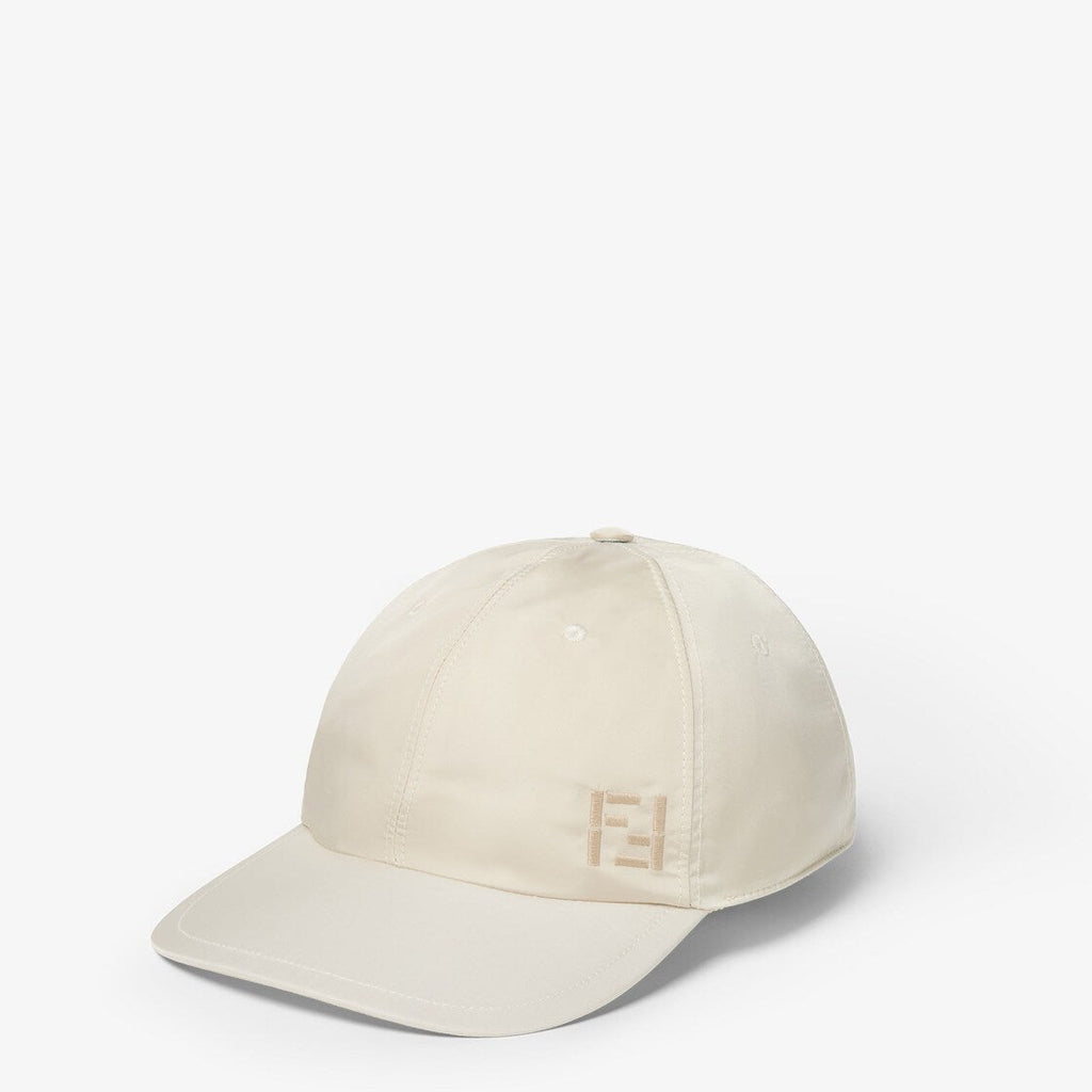 Casquette de baseball en nylon ivoire