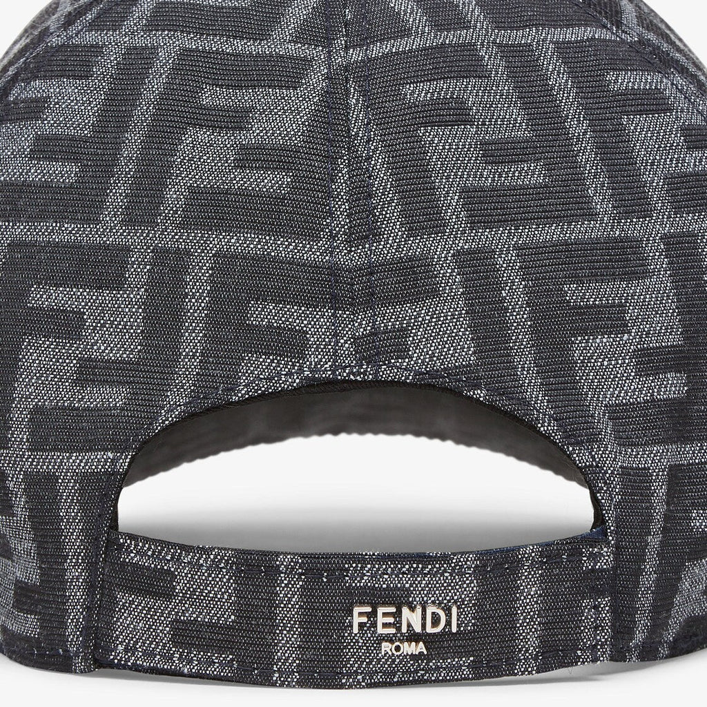 Casquette de baseball en jacquard FF Bleu