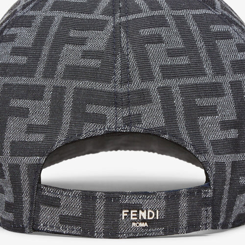 Casquette de baseball en jacquard FF Bleu