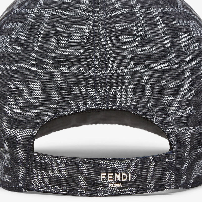 Casquette de baseball en jacquard FF Bleu