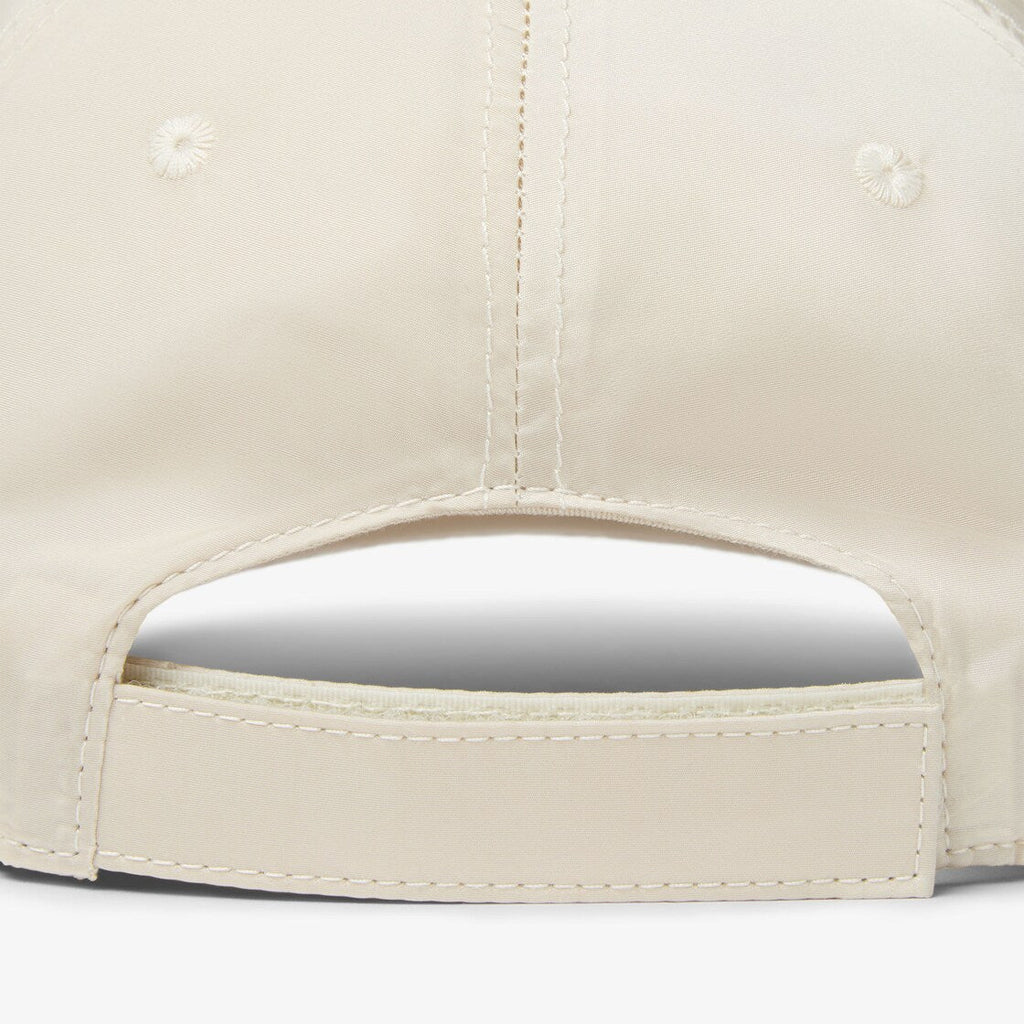 Casquette de baseball en nylon ivoire
