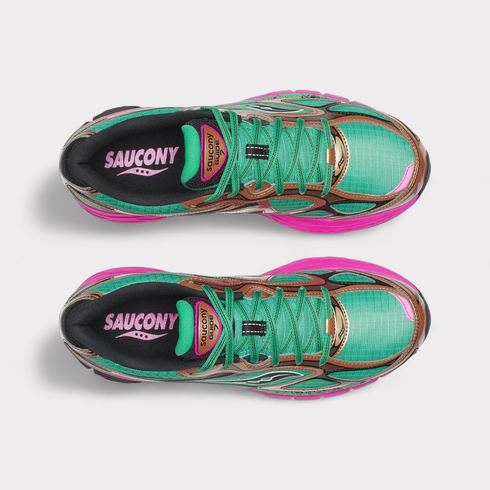 Saucony Progrid Guide 7 Hi Octane - Green Bronze