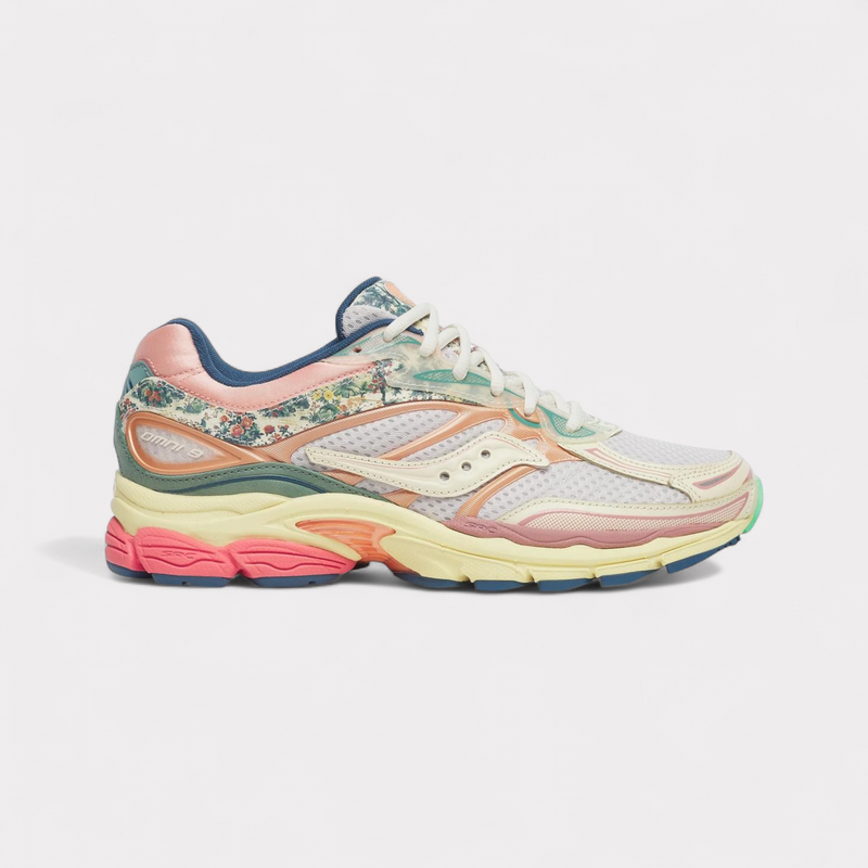 Saucony Progrid Omni 9 Kissaten - Beige Blue