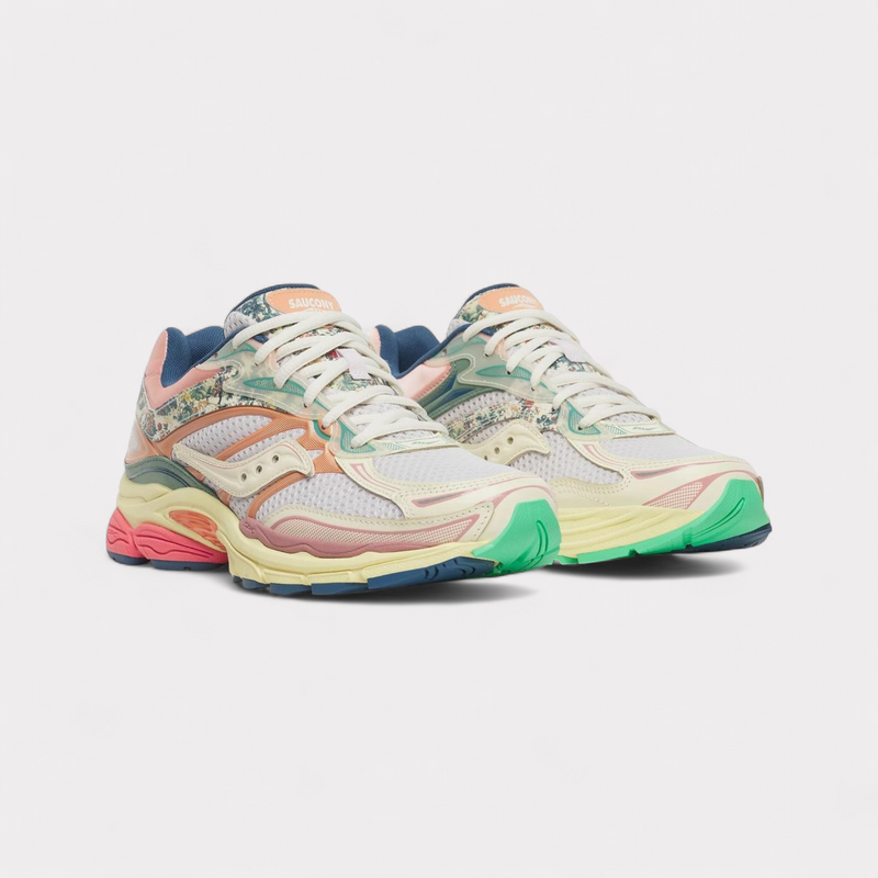 Saucony Progrid Omni 9 Kissaten - Beige Blue