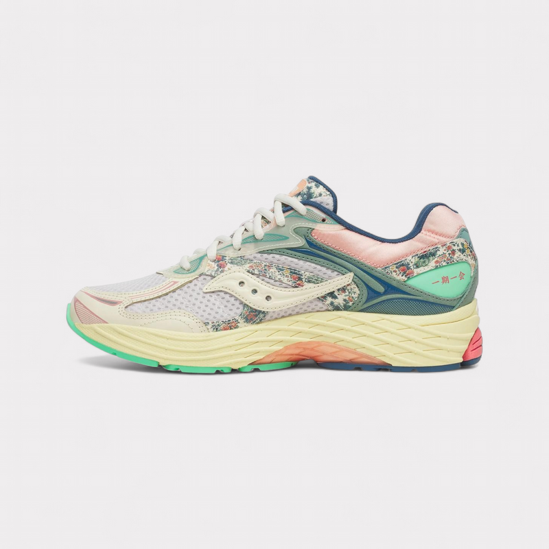 Saucony Progrid Omni 9 Kissaten - Beige Blue