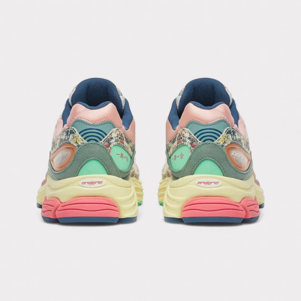 Saucony Progrid Omni 9 Kissaten - Beige Blue