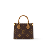 LV - Petit Cabas OnTheGo BB Maron double