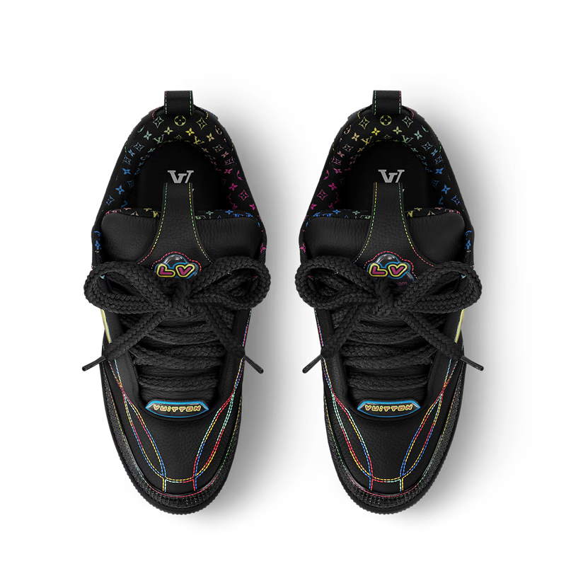 LV Skate Logo incrusté Multicolore