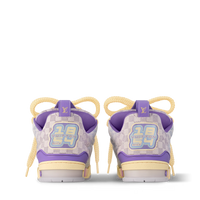LV Skate Logo Incrusté Violet Et Multicolore