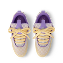 LV Skate Logo Incrusté Violet Et Multicolore