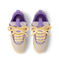 LV Skate Logo Incrusté Violet Et Multicolore