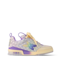 LV Skate Logo Incrusté Violet Et Multicolore
