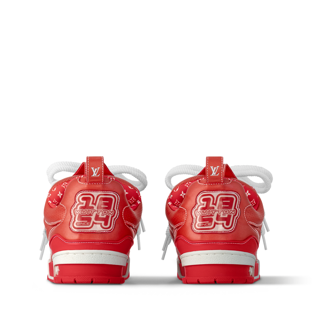 LV Skate Logo incrusté Rouge
