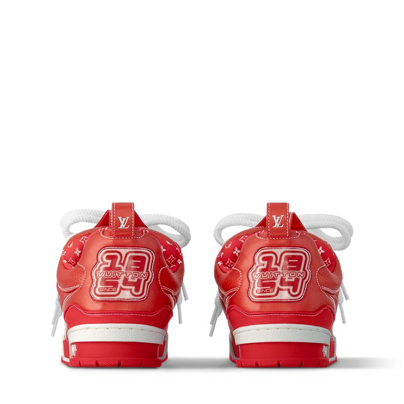 LV Skate Logo incrusté Rouge