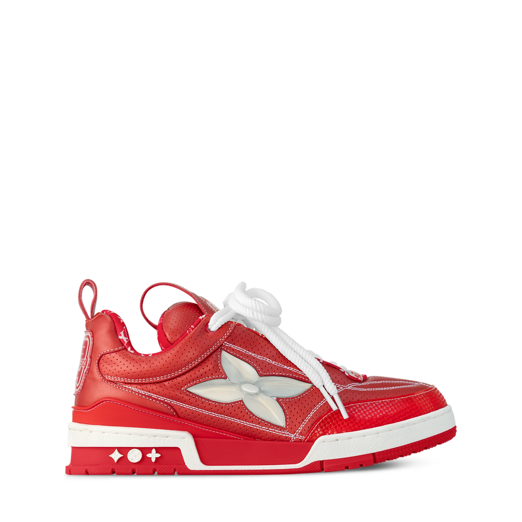 LV Skate Logo incrusté Rouge