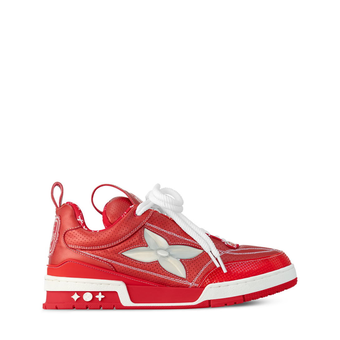 LV Skate Logo incrusté Rouge