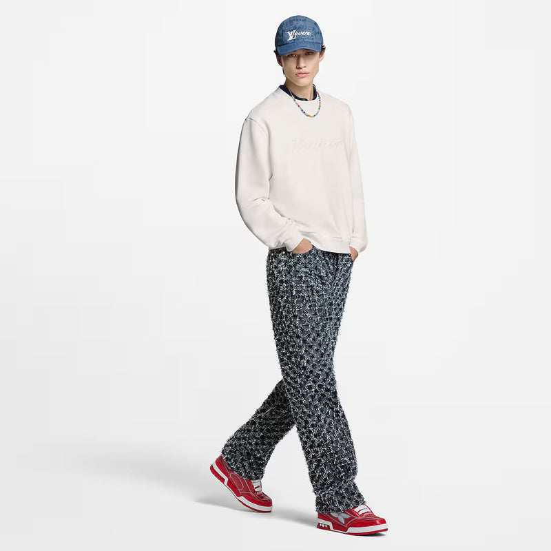 LV Skate Logo incrusté Rouge