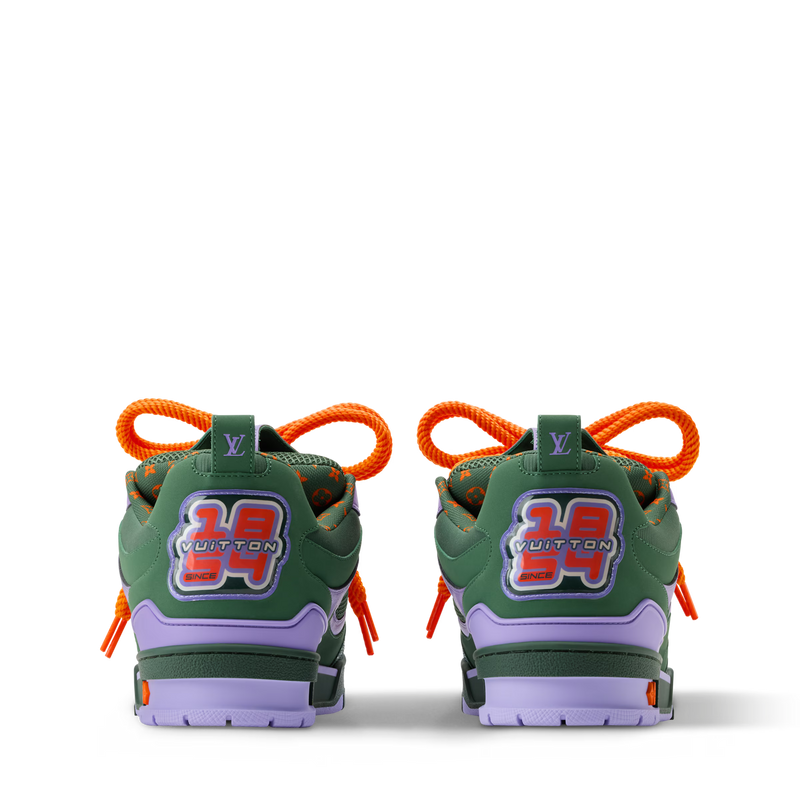 LV Skate Violet Et Vert