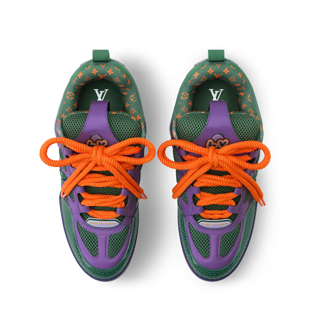 LV Skate Violet Et Vert