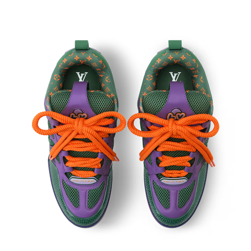 LV Skate Violet Et Vert
