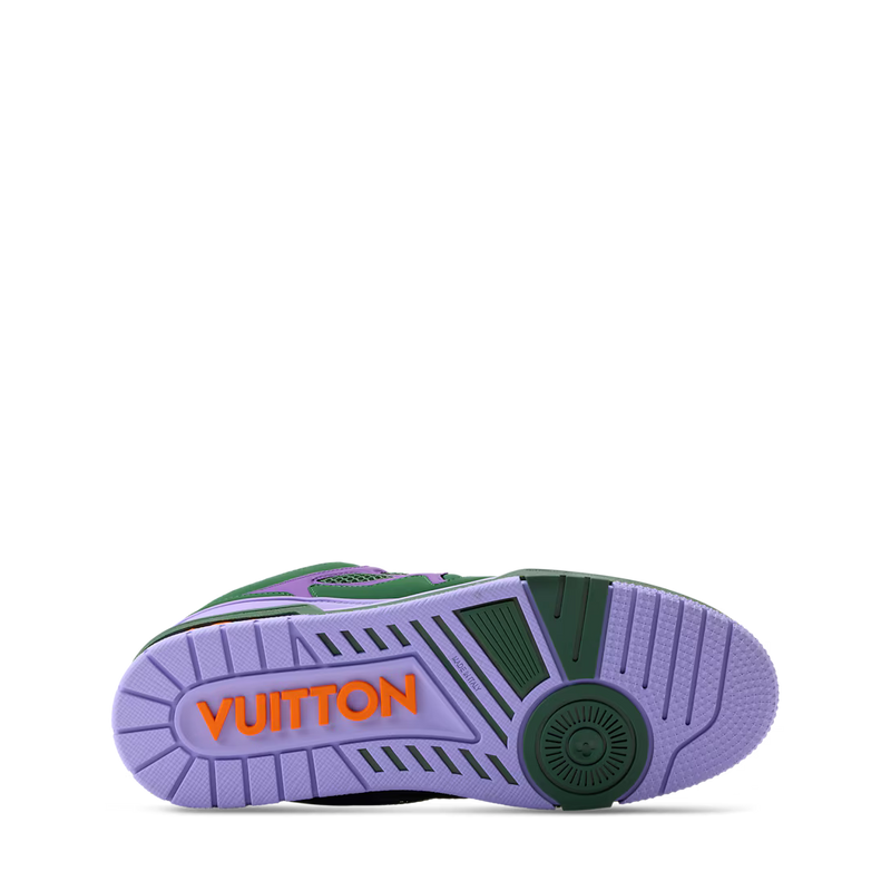 LV Skate Violet Et Vert