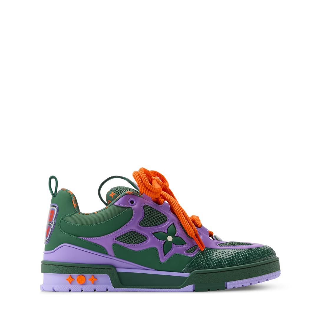 LV Skate Violet Et Vert