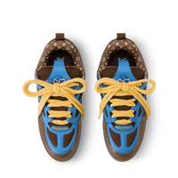 LV Skate Marron Et Bleu