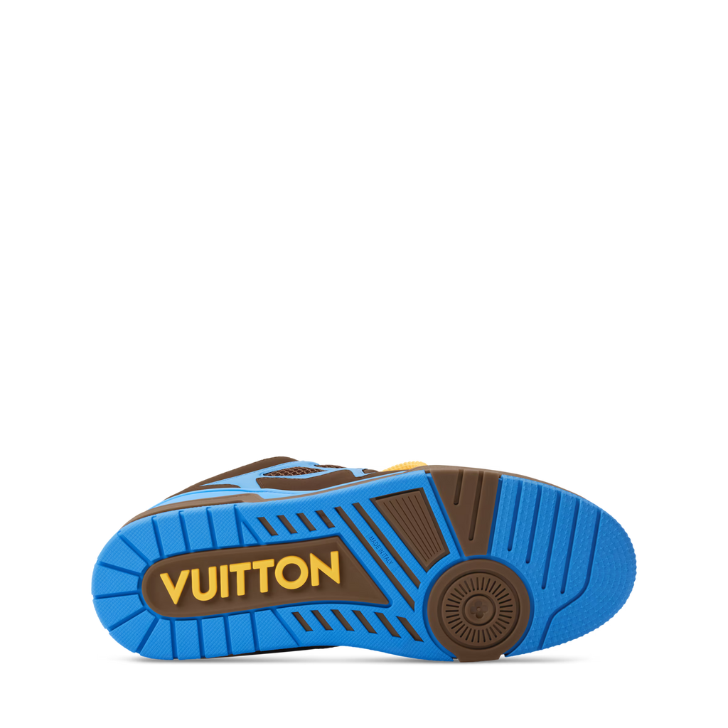 LV Skate Marron Et Bleu