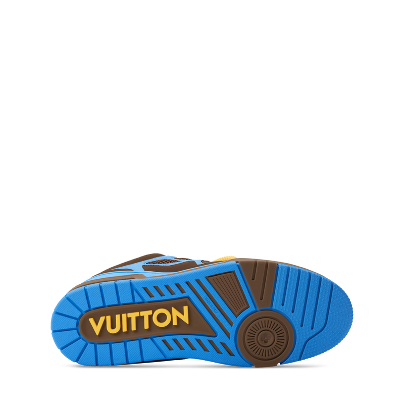 LV Skate Marron Et Bleu
