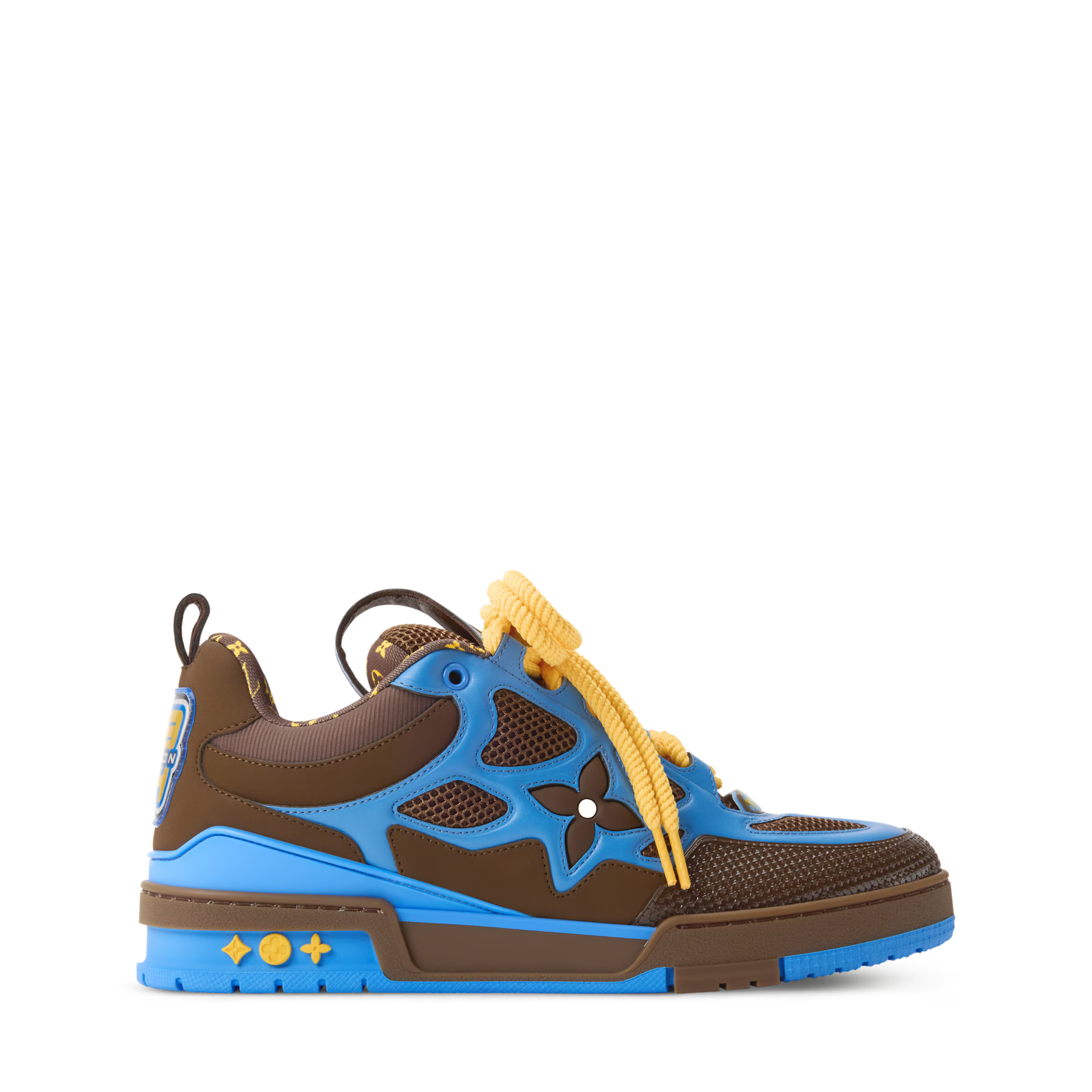 LV Skate Marron Et Bleu