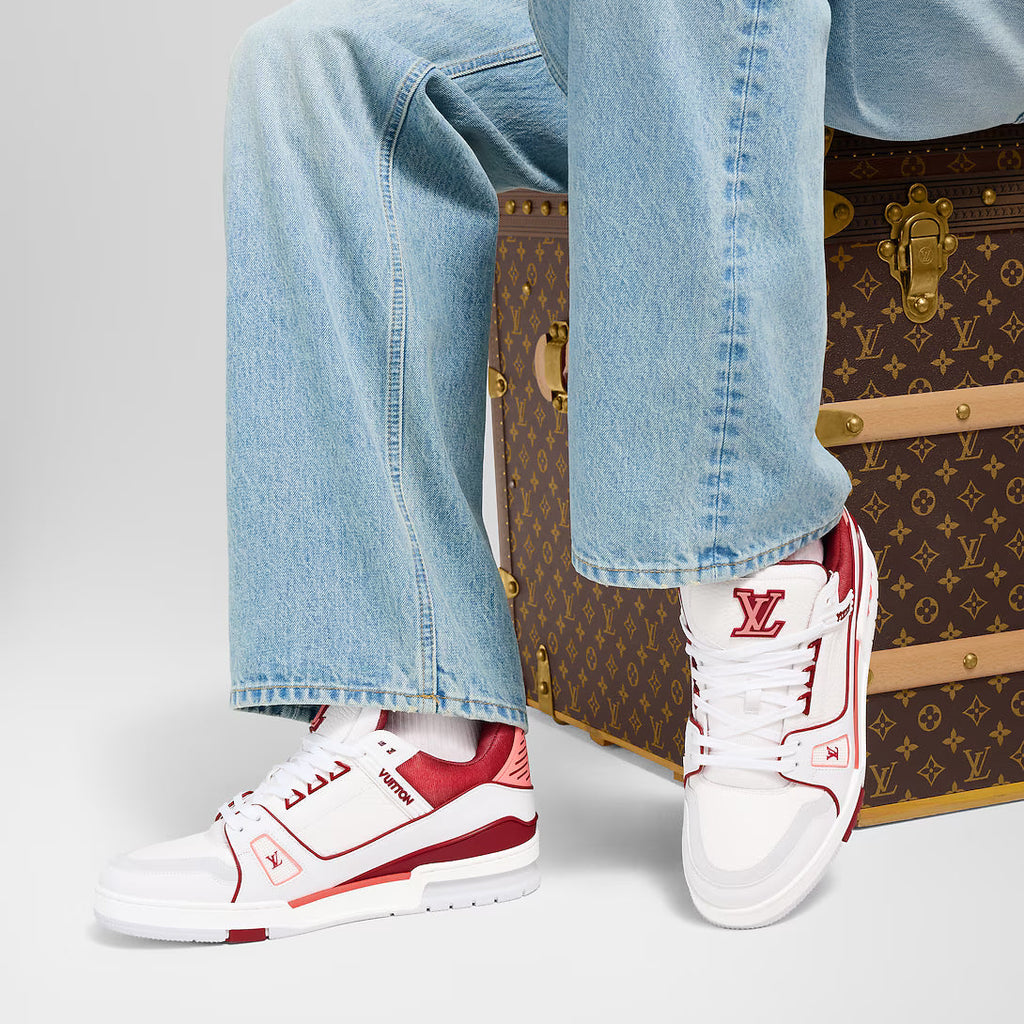 LV Trainer Rouge Et Gris