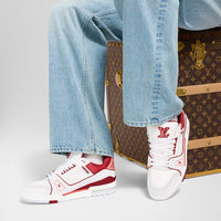 LV Trainer Rouge Et Gris