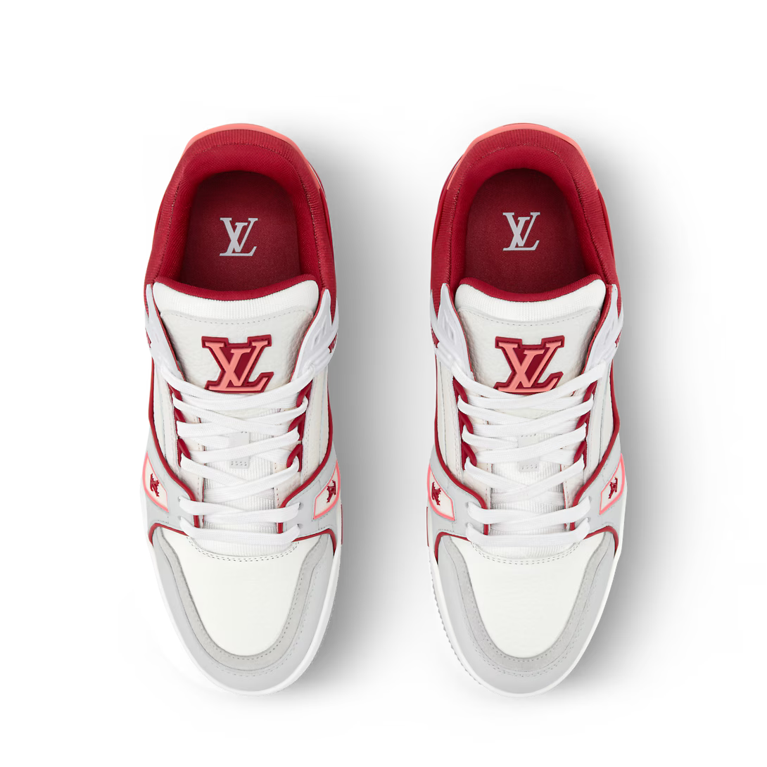LV Trainer Rouge Et Gris