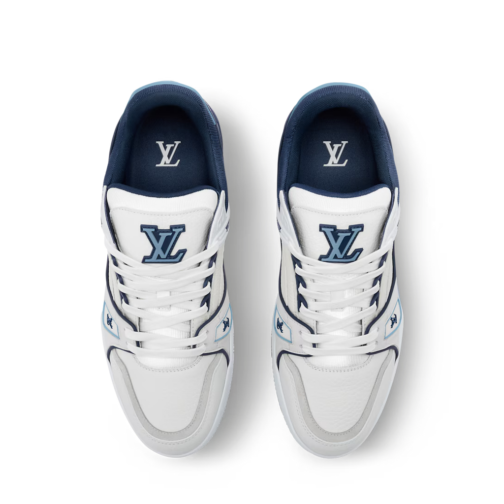 LV Trainer Bleu Et Gris