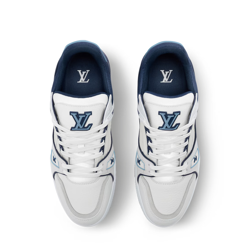 LV Trainer Bleu Et Gris