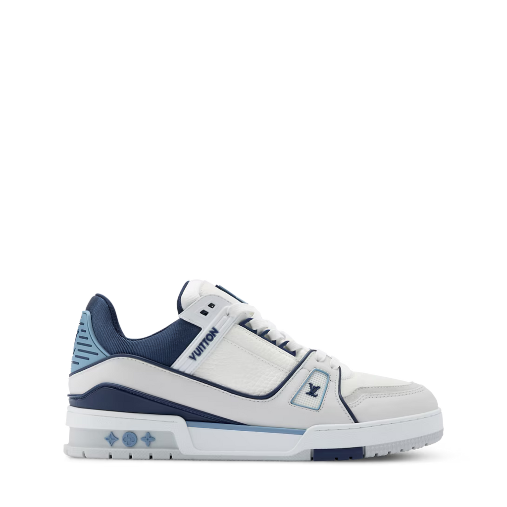 LV Trainer Bleu Et Gris