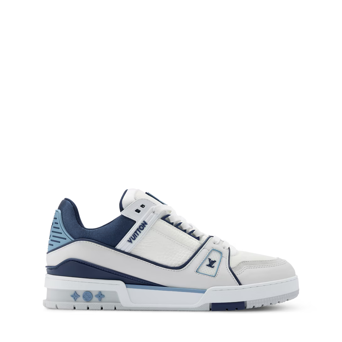 LV Trainer Bleu Et Gris