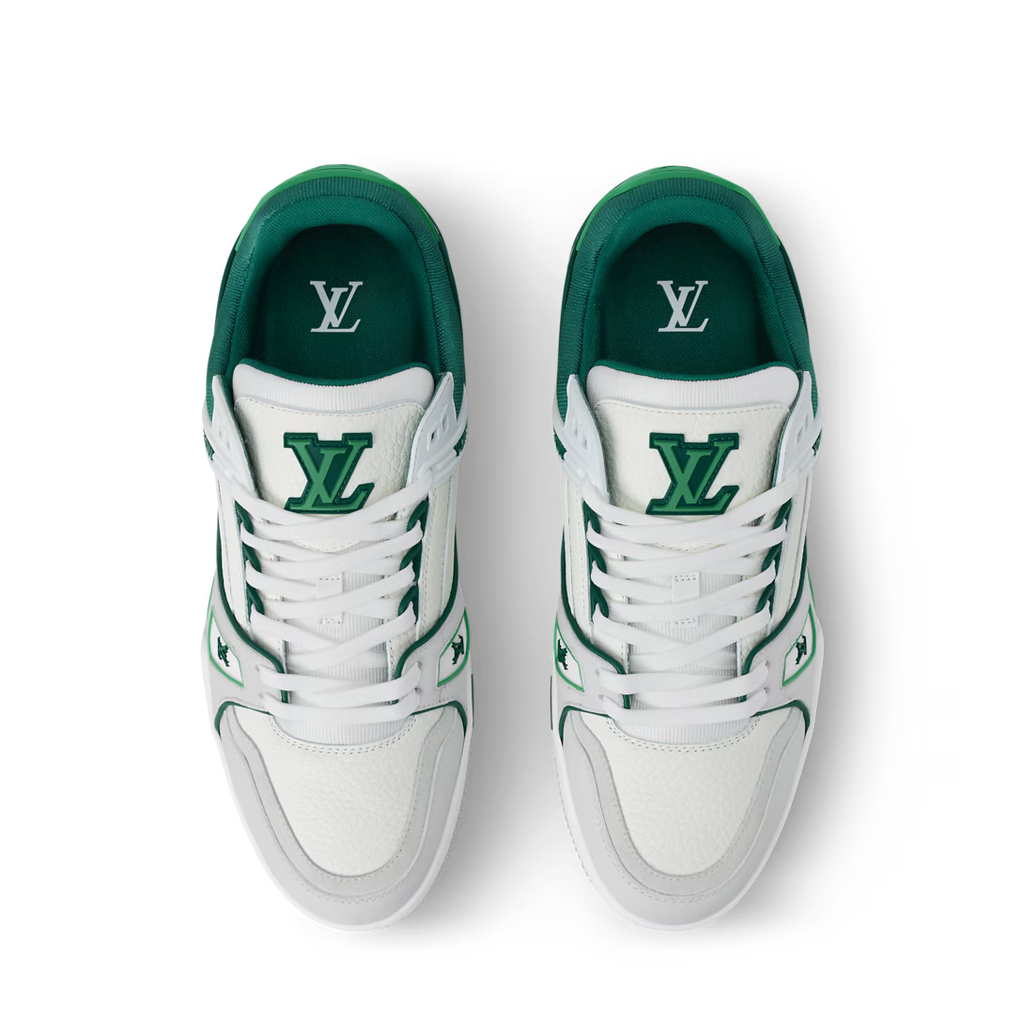 LV Trainer Gris Et Vert